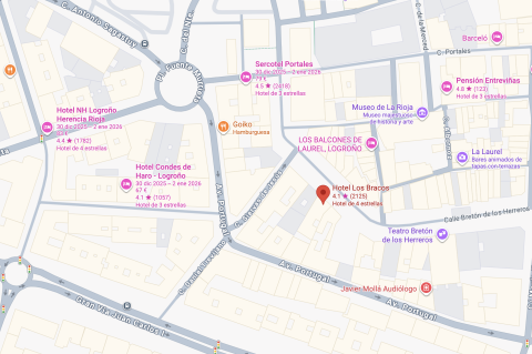Google maps Los Bracos
